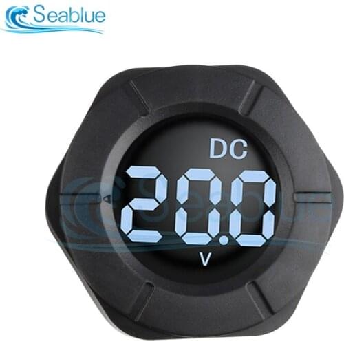 PZEM-019V PZEM-024V DC AC Digital Display Voltmeter DC0-300V AC30-500V Car Voltage Monitor Volt Panel Meter