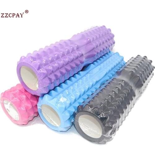 Yoga Column Fitness Women Foam Roller Yoga Pilates Gym Exercises Muscle Relieve Stress Yoga equipment Massage Roller Brick валик