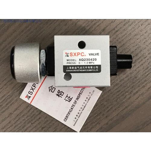 SXPC Shanghai Push Button Valve XQ230420 XQ230620/250420/250620 XQ230611/250611