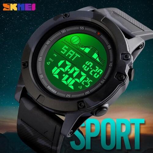 SKMEI Luxury Outdoor Sport Digital Mens Watch Fashion Chronograph Clock Fitness Waterproof Male Wristwatch Relogio Masculino
