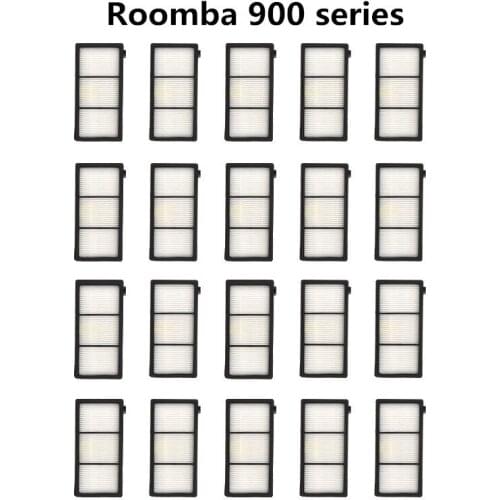 20pcs Washable Accessories Hepa filter For irobot Roomba 900 Series 921 930 940 950 960 970 Robotic Vacuum Cleaner Spare Part