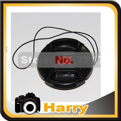 10pcs 49mm 52mm 55mm 58mm 62mm 67mm 72mm 77mm Hood Cover Snap-On Lens Front Camera Lens Cap Cover for Alpha DSLR Lens Prote