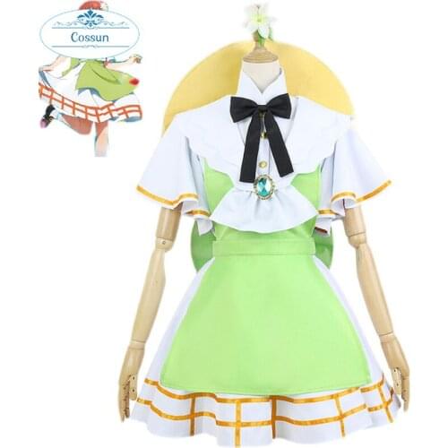 Anime Love Live! Nijigasaki High School Idol Club Emma Verde Cosplay Costumes Women Cute Dress Halloween Uniforms Custom Made