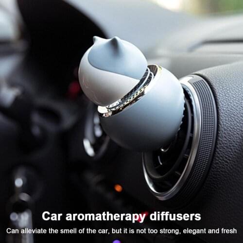 Car Charm Cute Cat Car Interior Air Vent Decorations Perfume Innovative Fragrance Air Freshener Holder