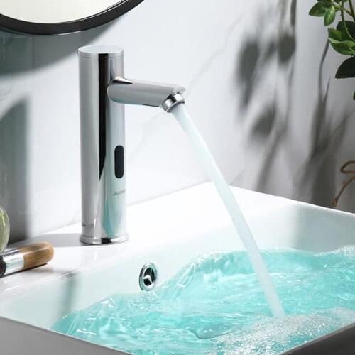 Automatic Sensor Touchless Bathroom Sink Faucet