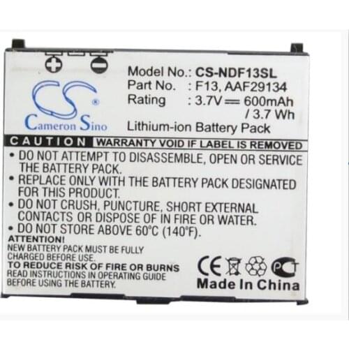 Cameron sino 600mah battery for NTT DOCOMO F-04B AAF29134 F13 Mobile, SmartPhone Battery