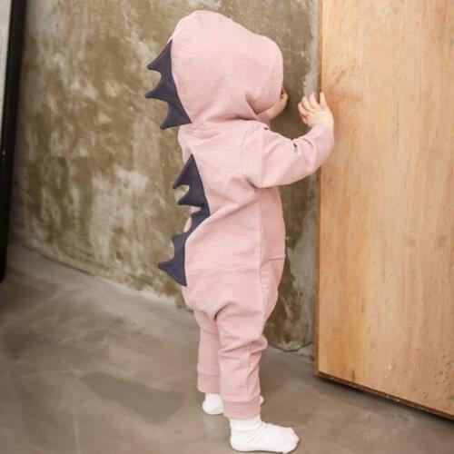 Baby Boy Long Sleeve dinosaur Baby Sets Jumpsuit Romper Casual Cotton Clothing Warm Autumn
