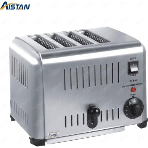 ETS4 Electric Commercial Bun Sandwich Bread Toaster Oven Machine For Kitchen Equipment