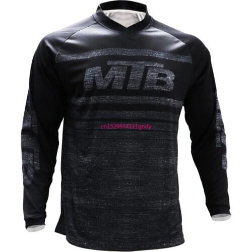 Explosion Cycling Jersey Mens Bicycle Shirt MTB Downhill jersey Womens Motorcycle Jersey Black Endurance racing Long Sleeve