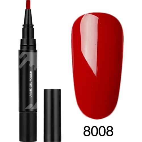 Nail Gel Pen Glue Design Art Manicure Venalisa 30 Colors Soak Off Enamel Convenience Clean Nail Glue Pen