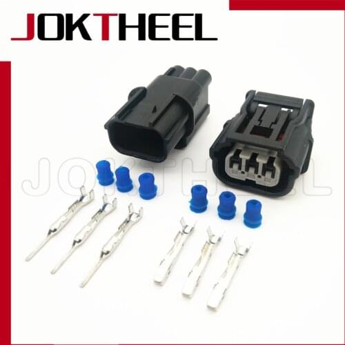 1/5/10/30 sets kit 6188-4775 6189-7037 Sumitomo 3 pin way male female waterproof connector Air intake pressure sensor plug