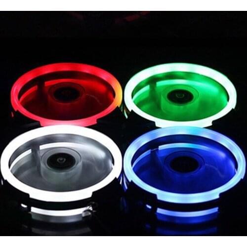 12cm Dual Aurora Dual Aperture Fan RGB Case Fan Pc Case Fan Glare Coolercase Verstelbare Computer Koelventilator