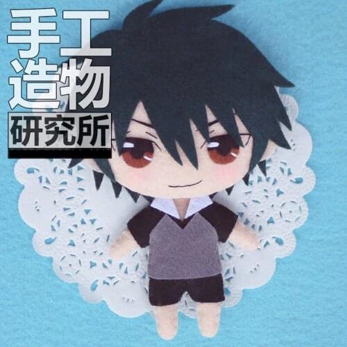 Anime Echizen Ryoga 12cm Soft Stuffed Toys DIY Handmade Pendant Keychain Doll Creative Gift