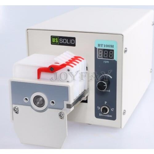 U.S. Solid Peristaltic Pump BT100M MC1 6 Roller 0.0008 - 45 ml/min per channel 1 channel