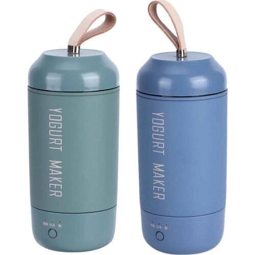 280ml Yogurt Maker Full-Automatic Mini Portable Yogurt Maker USB Rechargeable Yogurt Machine Multi-purpose Cheese Tools