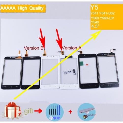 For Huawei Y5 Y540 Y560 Y541 Y541-U02 Y560-L01 Touch Screen Touch Panel Sensor Digitizer Front Glass Y560 Touchscreen NO LCD