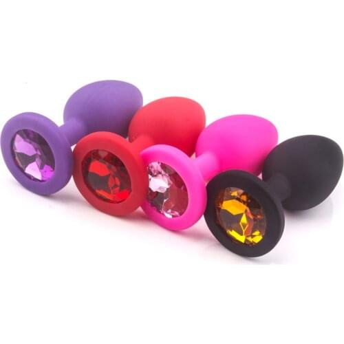 Adult Sex Toys Silicone Butt Anal Plug Sex Toys for Woman Couples Jewelry Dilatador Anal Stimulator Sex Toys Dildo