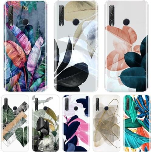 Soft Cover For Huawei Honor V20 8S 8A Pro Aesthetic Flower Floral Leaf Phone Case Silicone For Huawei Honor 20 Lite Pro 10i 20i