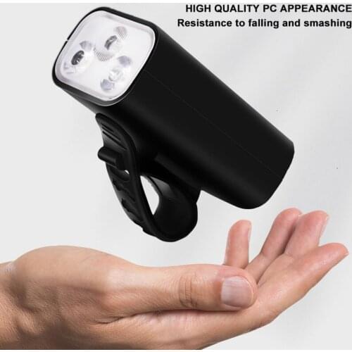 Front Bicycle Light Rechargeable Waterproof Super Bright Bike Headlight for Outdoor Sports jlrr
