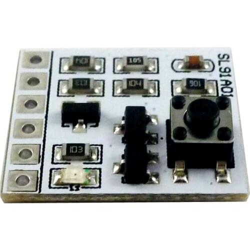 5pcs DC 5V 12V 2A Bistable self-locking switch Module LED Controller Relay touch electronic board