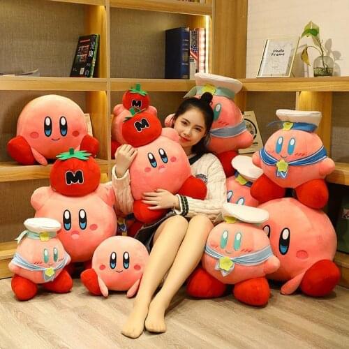 Anime Manga Game Adventure Peripheral Plushies Cartoons Kawaii Strawberry Chef Sofa Cushion Pillow Animal Doll Stuffed Plush Toy