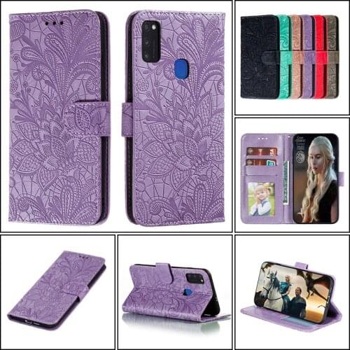 Fashion Cute Embossed Leather Case For Samsung Galaxy M51 Flip Shell Cover For Samsung Galaxy M51 Lnternational Edition Coque