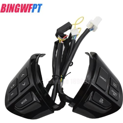 Piano black color Steering Wheel Volume Sound Button For Mitsubishi ASX Lancer Outlander RVR Pajero Sport