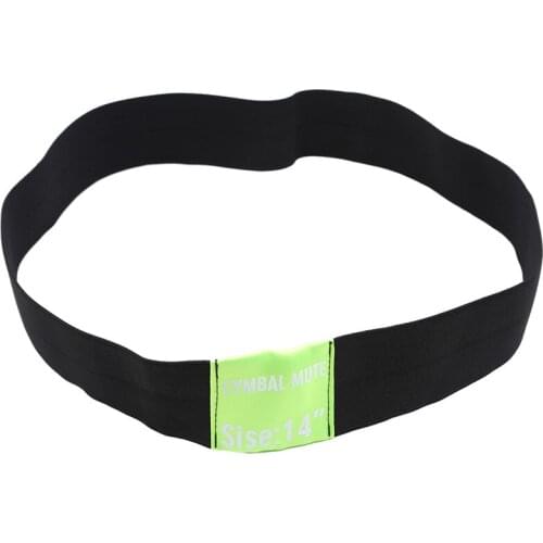 DIY Polyester Drum Set Mute Hi-hat Practice Silencer Dampener Pads Rubber Cymbal/Bass Drum Elastic Silencer Dampener