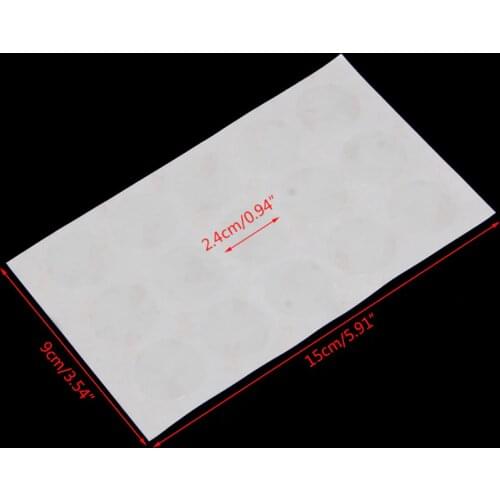 E9LE 15Pcs Anti Scratch Sheet Bike Bicycle Frame Protector Transparent Stickers