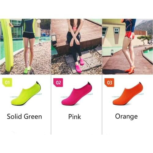 2019 Lightweight Aqua Beach Shoes Quick Dry Non-slip Diving Socks Swimming Pool Surfing Shoes Swimming Fins Water Sport Shoes