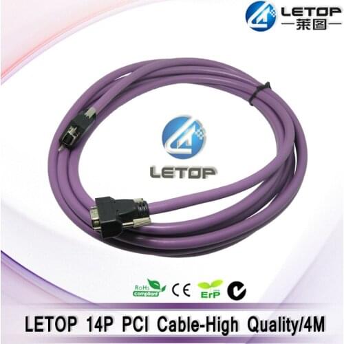 Best price!!Letop large format printer PCI printer data cable 14 pin,(length:4M)