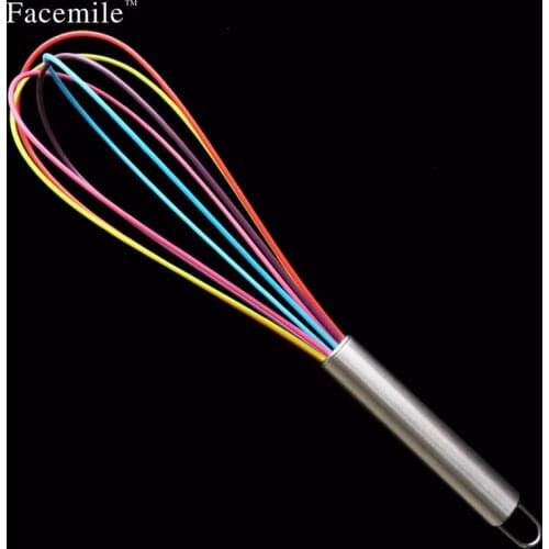 Mac new 30CM Kitchen Silicone Egg Stiring Beaters Eggbeater Whisk Mixer Egg Cook Tools Kitchen Blender Egg Tools