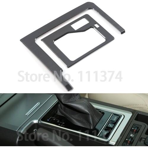 Gear panel Cover Trim For Toyota Land Cruiser Prado 150 2018 2019 2020 Stainless Steel Decoration Accessories