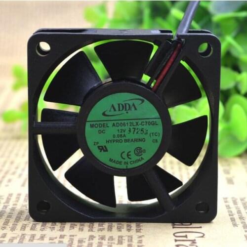 ADDA AD0612LX-C70GL 12V 0.08A 6020 60*60*20mm cooling fan