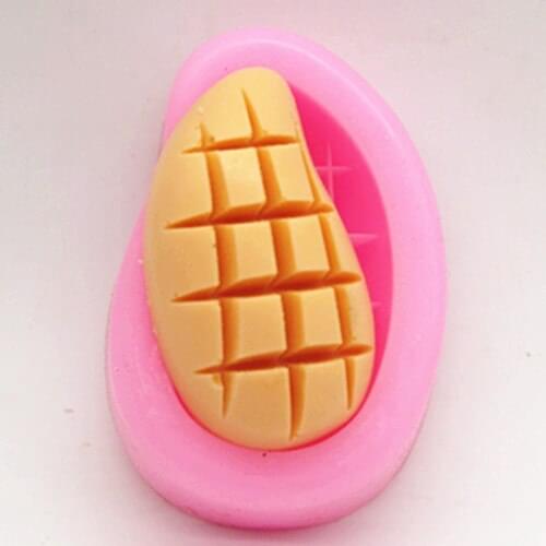 Wholesale!!!1pcs Mango Shaped (C497) Silicone Handmade Soap Mold Crafts DIY Mould