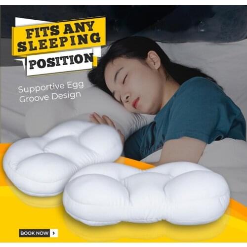 Memory Foam Bed Orthopedic Pillow for Neck Pain Sleeping with Pillowcase Neck Protection Slow Rebound Foam Shaped Health
