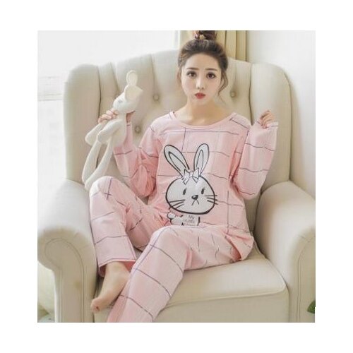 Pregnant Woman Pajamas Two Piece Set Floral Printing Long Sleeve Jacket +Pants Maternity Home Wear Pregnant Nursing sleepwear