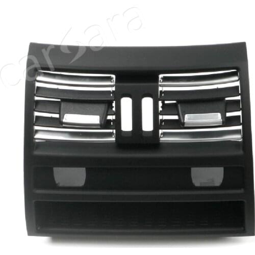 Rear row air vent grill outlet panel for BMW 5 Series F10 F18 high end with chrome plate with electro-thermal switch