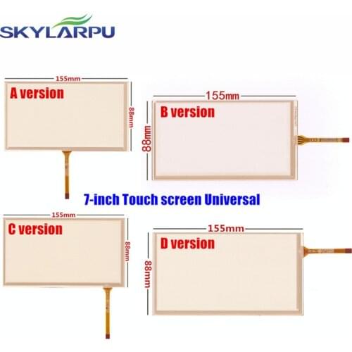 Skylarpu 6.2" inch 155mm*88mm 4 wire Resistive Touch for HSD062IDW1-A00 Car DVD navigation Touch screen digitizer panels