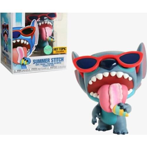 Stitch eat ice cream 636# PVC Action Figure Collectible Model toys