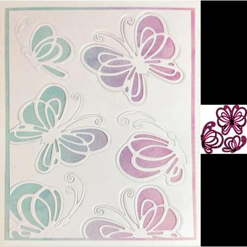 Three Butterfly Metal Die Cuts Cutting Dies For DIY Scrapbooking Embossing Paper Cards Making Decorative Craft Supplies