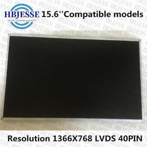 For Lenovo G500 G505 G510 G550 G555 G560 G570 G575 G580 G585 B560 v580 Matrix LCD Screen LED Display 1366X768 HD 40Pin Monitor