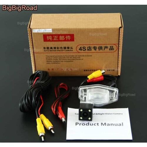 BigBigRoad For Honda HRV HR-V Vezel 2013 2014 2015 2016 Car Rear View Reverse Backup Camera HD CCD Night Vision parking camera