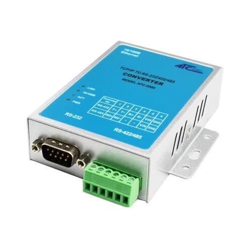 Converter RS232/RS422/RS485 to Ethernet (ATC-2000)