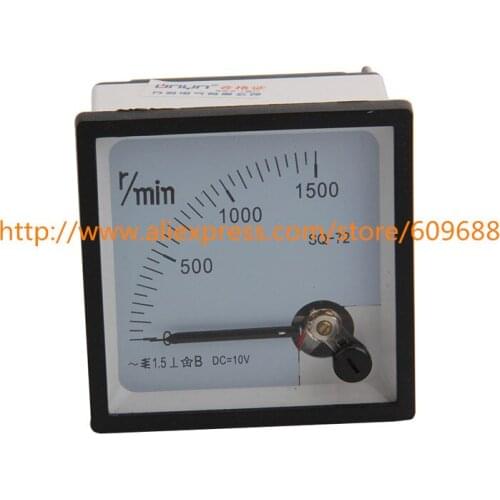 Seep meter SQ-72 r/min 10V 20V 30V 1500 rpm tachometer speed counter
