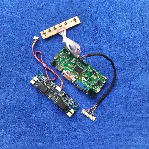 DVI VGA HDMI-compatible 4CCFL M.NT68676 drive board Kit Fit LTM190E1/LTM190E4/LTM190EP01/LTM190EX 1280*1024 LVDS 30 Pin Monitor