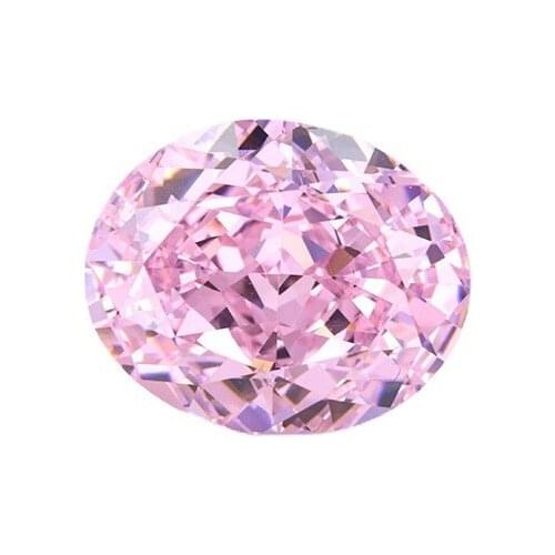YOUCHENG Pink The Manufacturer Provides A-AAAAA White American Material Cubic Zirconia (1pcs)