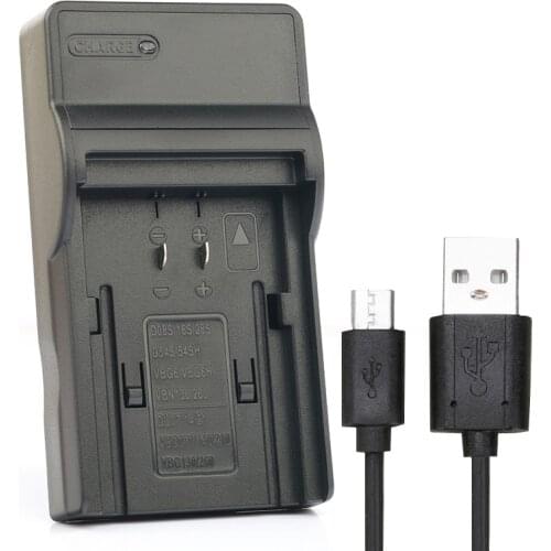 LANFULANG Micro USB Camera Battery Charger Power Supply For Panasonic CGA-DU06 CGR-DU06 CGA-DU07 CGA-DU07A CGR-DU07 SDR-H200