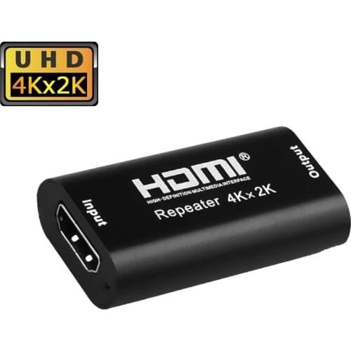 40M 4K HDMI Repeater Extender 40 Meter HDMI Signal Amplifier Female To Female