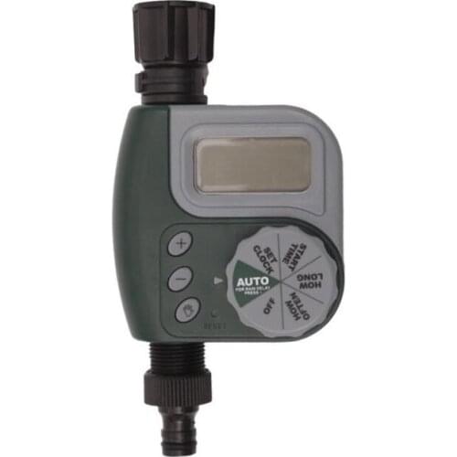 Automatic Irrigation System Timer Controller Solenoid Valve LCD Display Intelligent Timer Watering Device for Gardening Planting